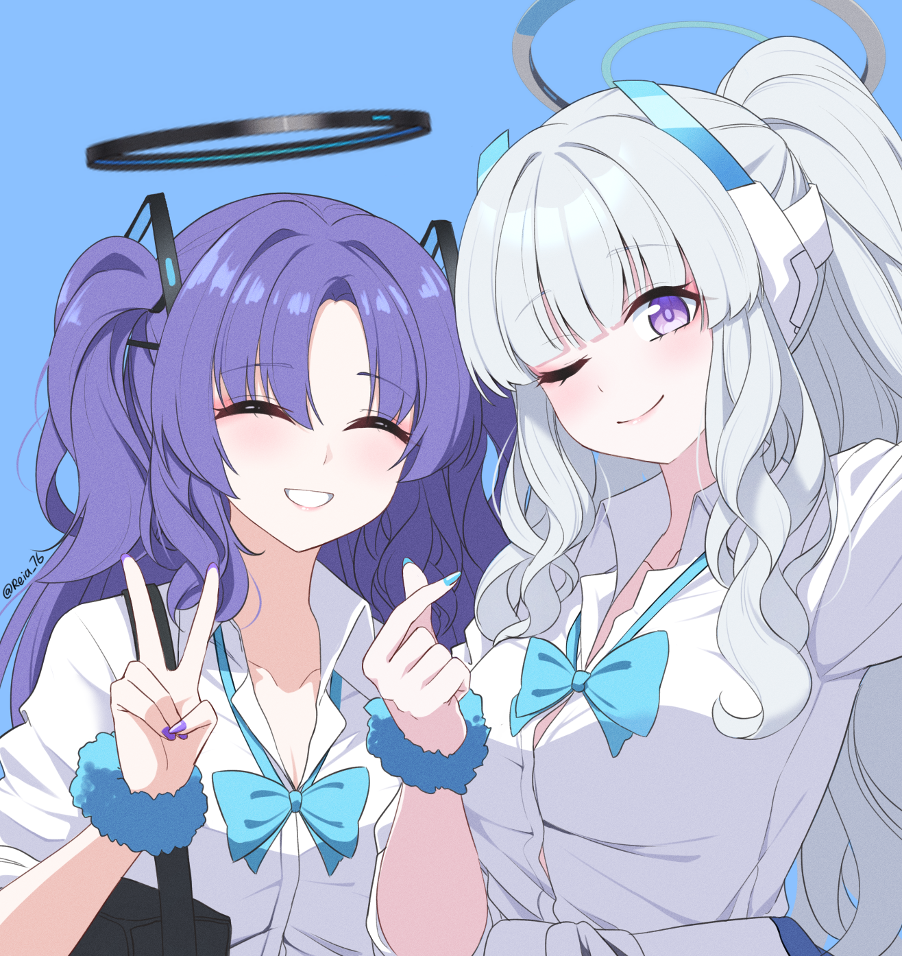尤卡&诺亚插画图片壁纸