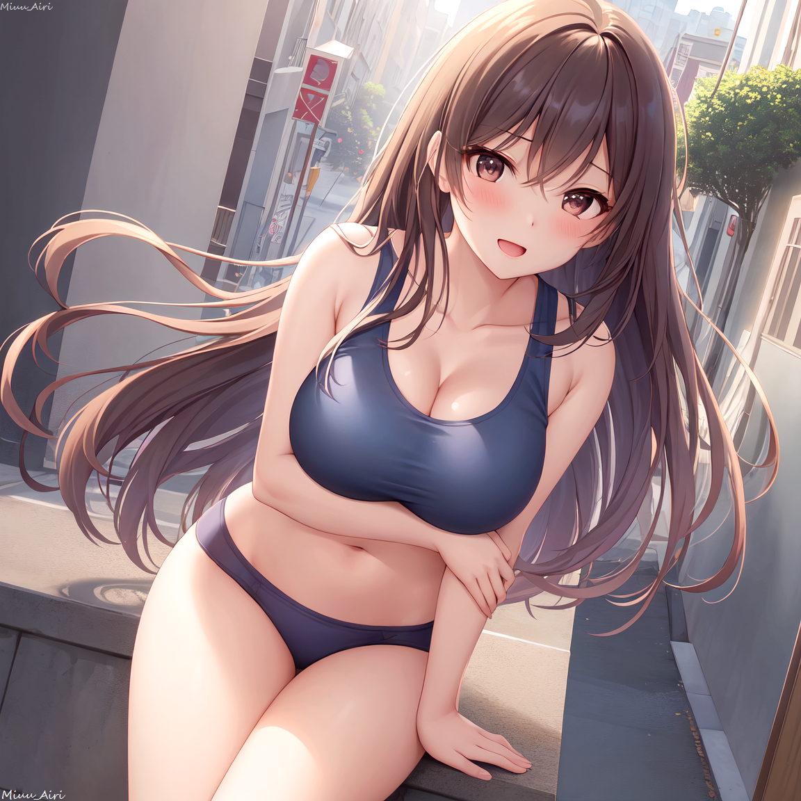 茶色头发的姐姐（制服）