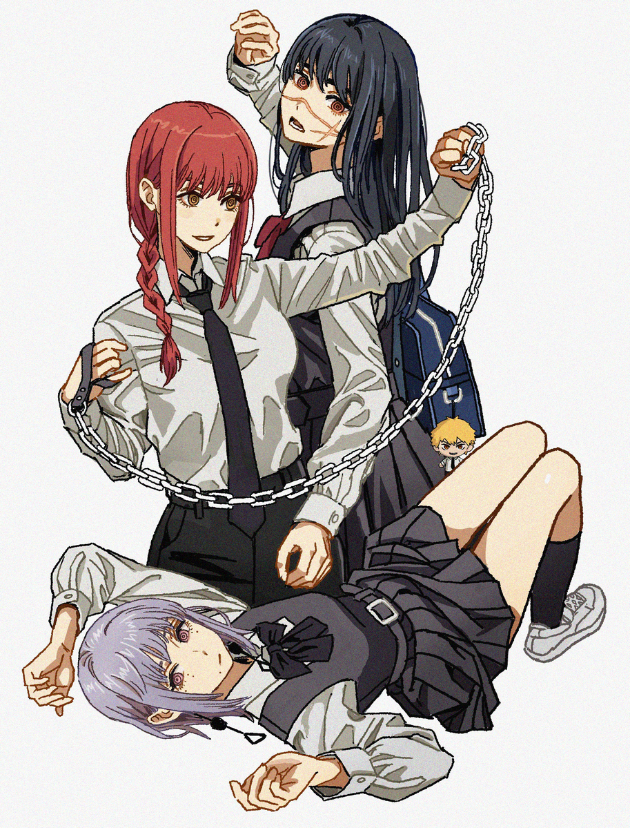 devil sisters插画图片壁纸