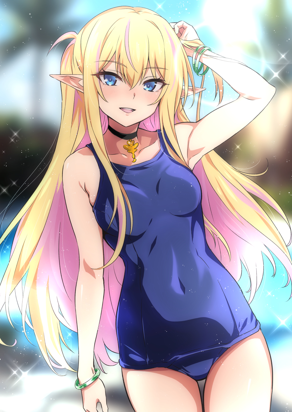 精灵小姐泳装-原创女孩子