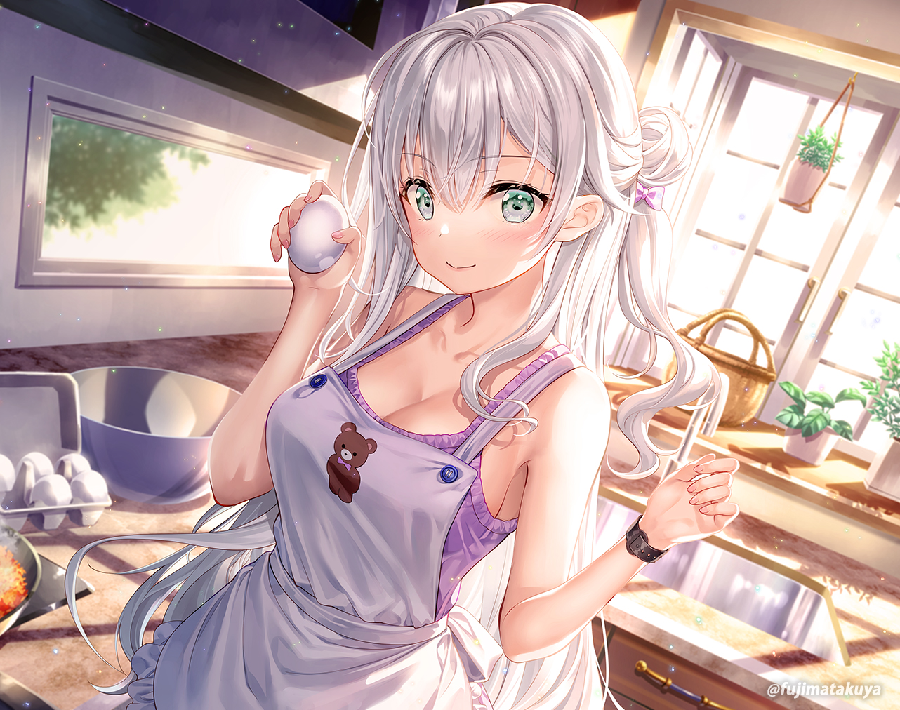 想吃什么？插画图片壁纸