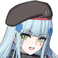 HK416插画图片壁纸