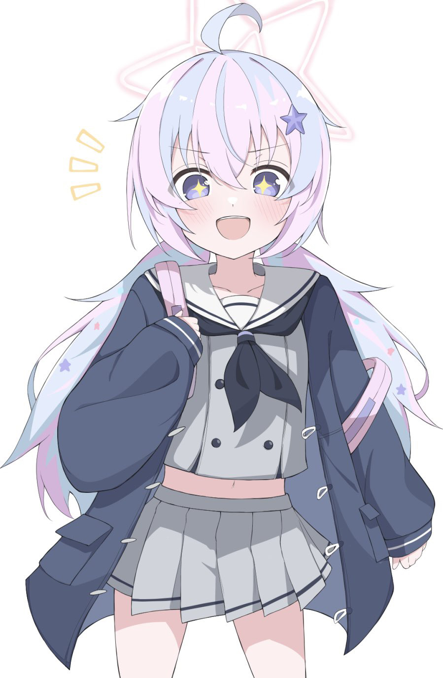 宇泽丽莎插画图片壁纸