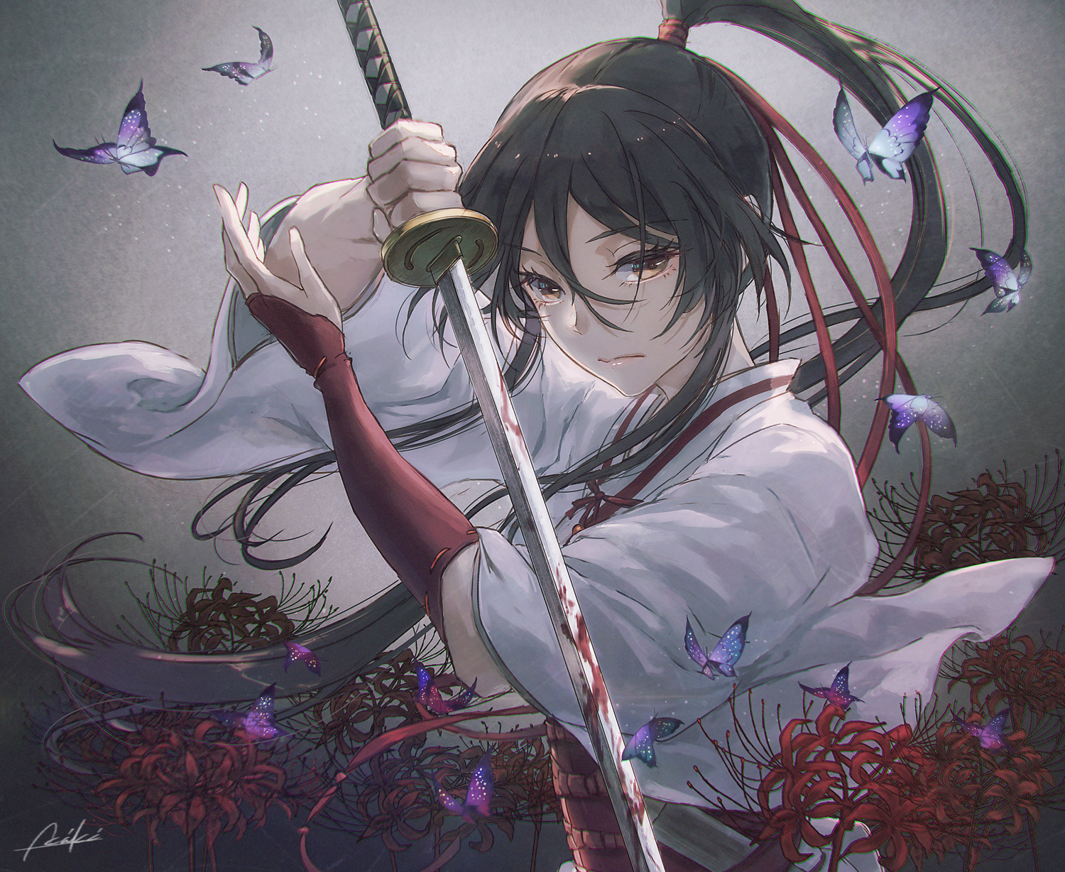 山田浅耶门佐切插画图片壁纸