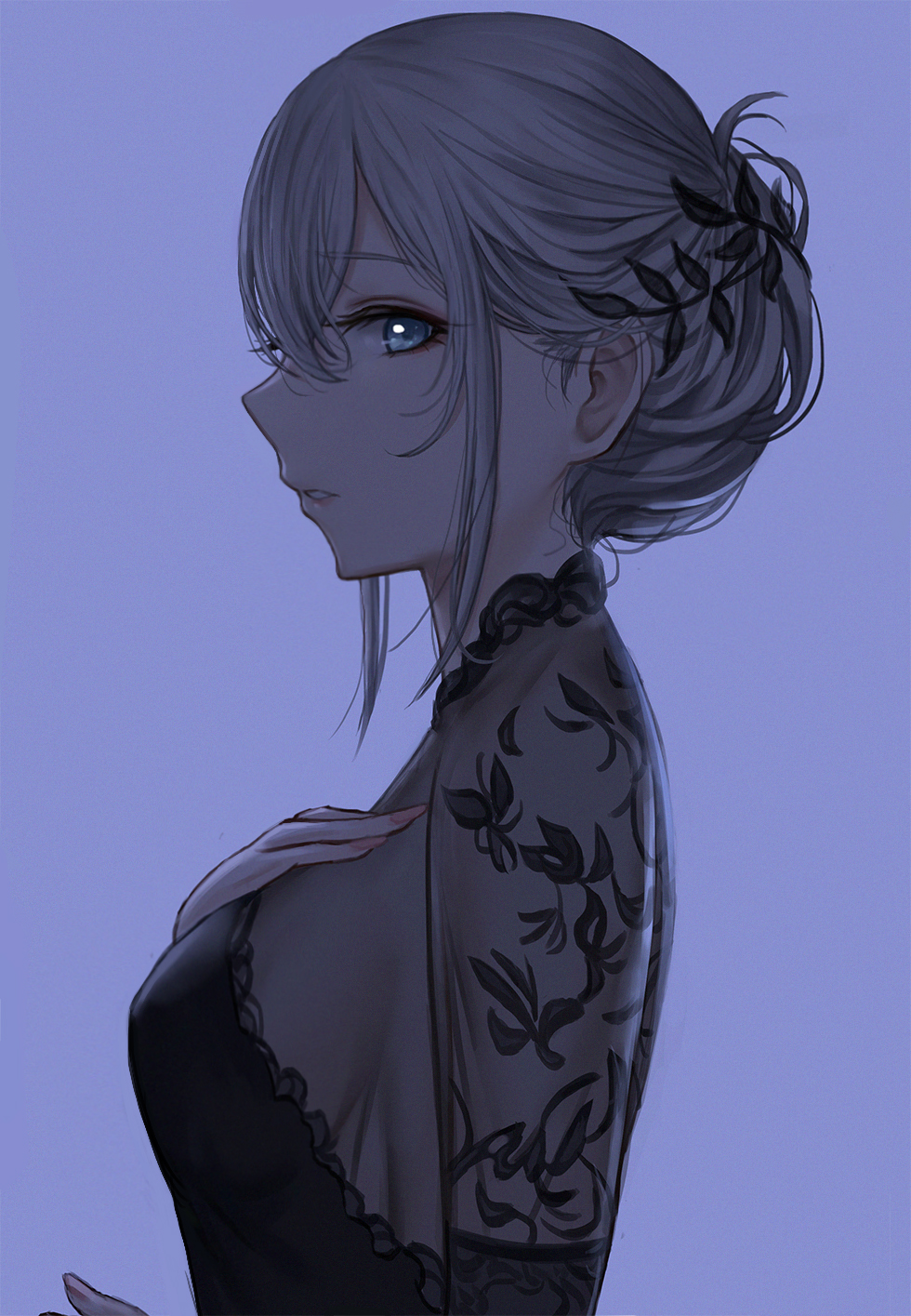 night（重新修改版）（reset version）插画图片壁纸