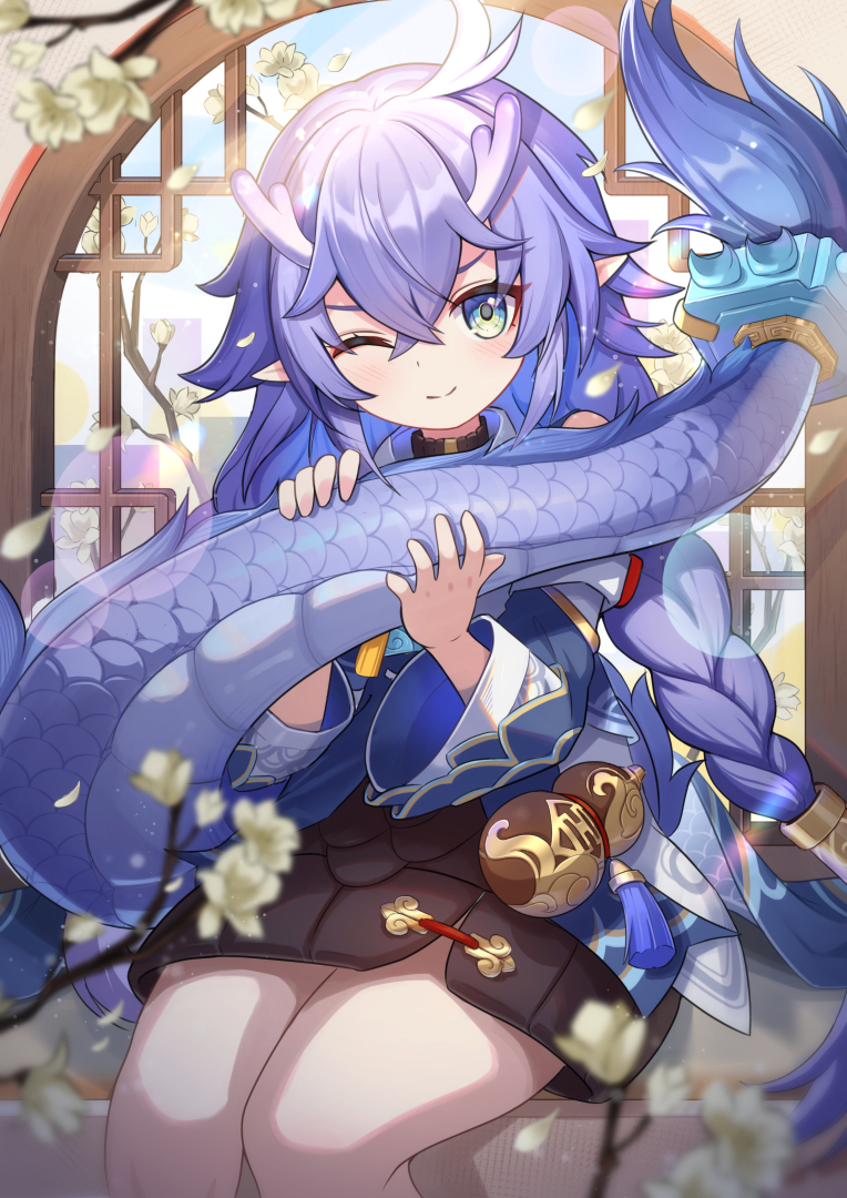 Bailu Fanart插画图片壁纸