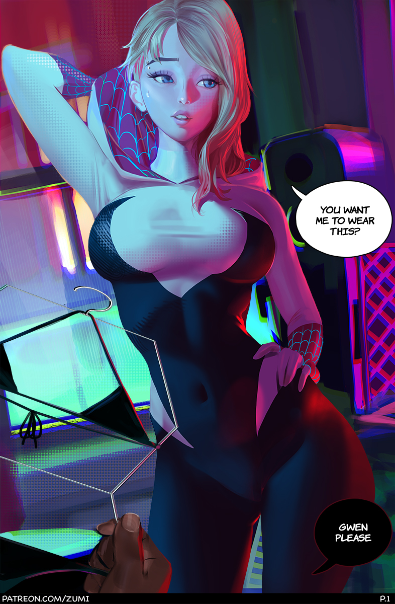Gwen Stacy p1-スパイダーマン蜘蛛