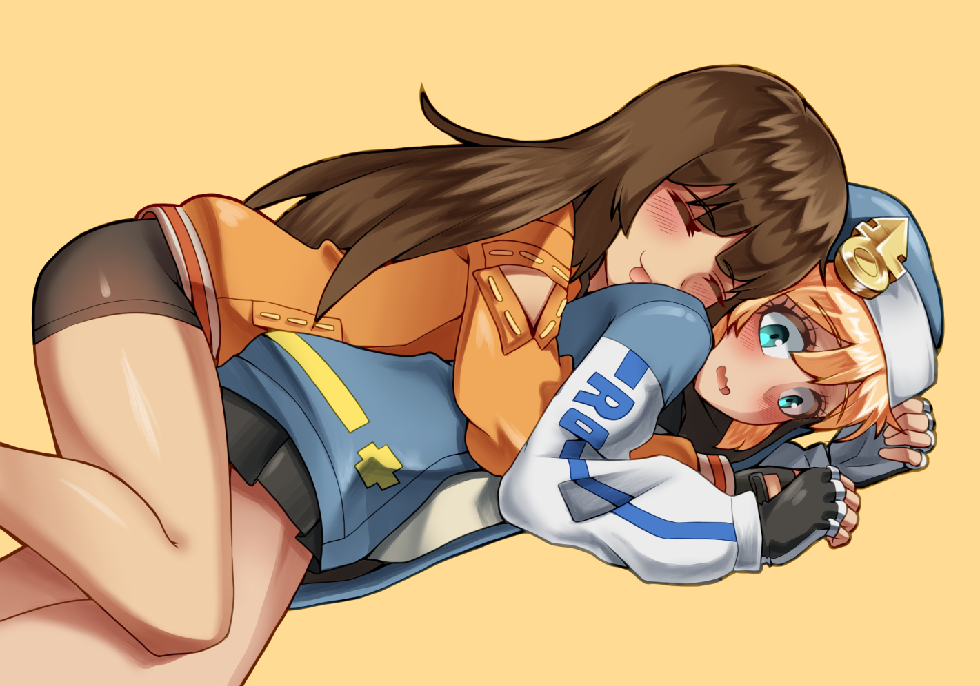 hugging插画图片壁纸