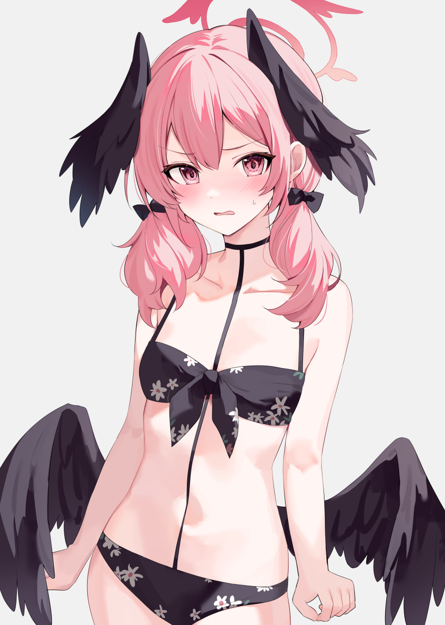 泳装小春插画图片壁纸
