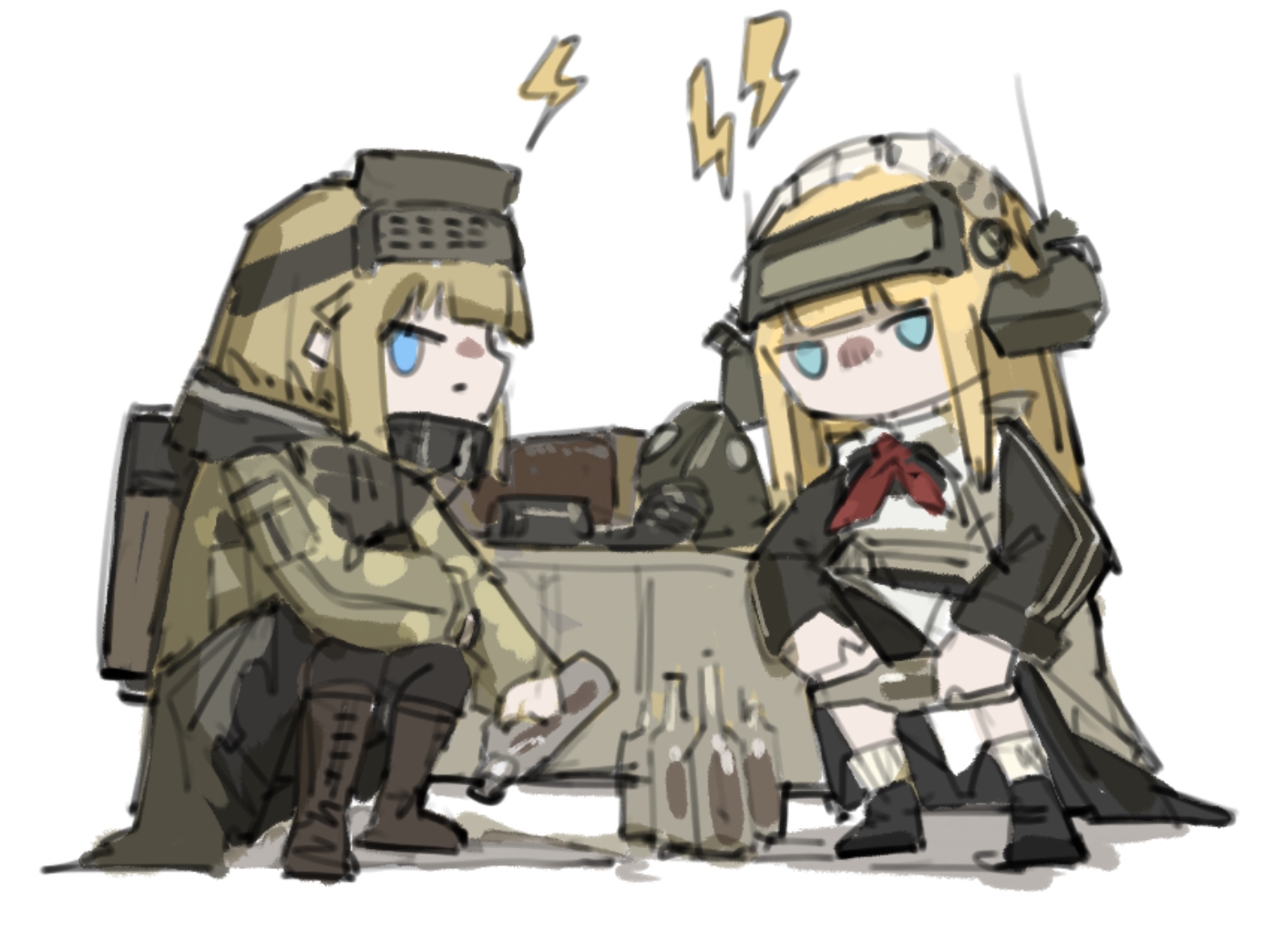 cheeki！breeki！插画图片壁纸
