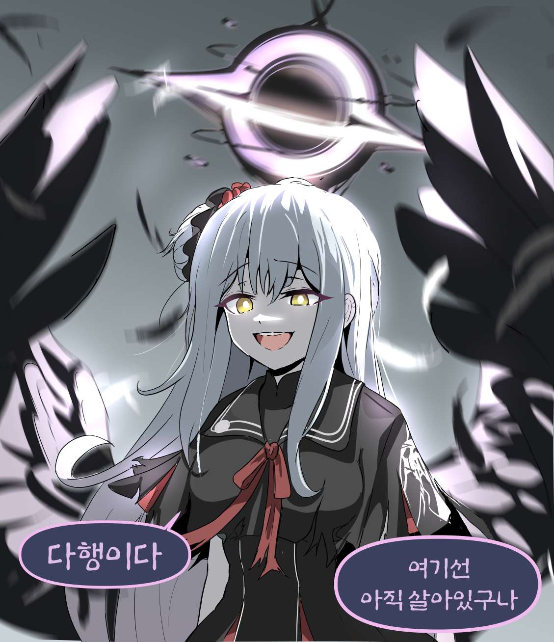 黑星米卡插画图片壁纸
