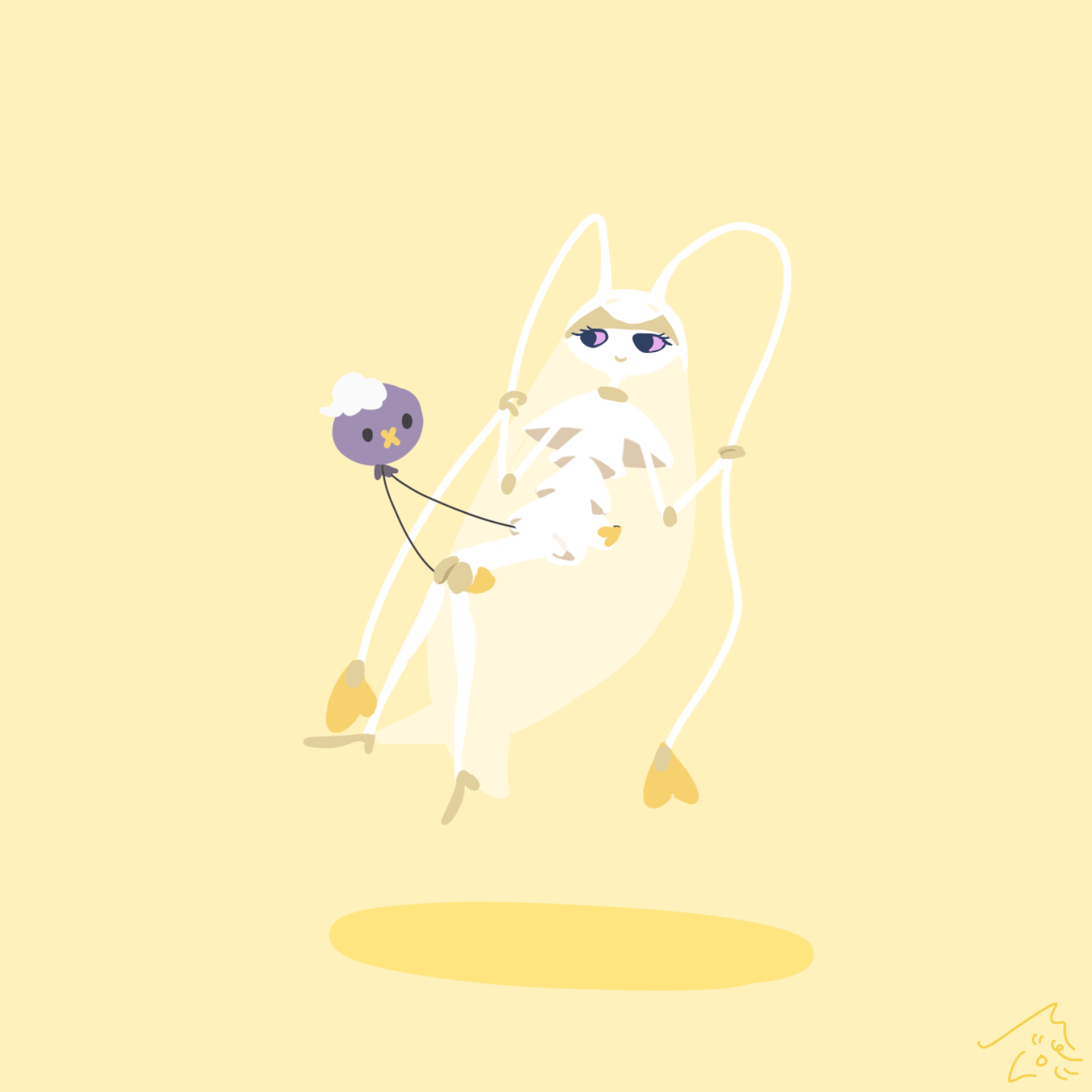フワンテがいろんなポケモンを持ち上げるだけ　26（ラスト！）插画图片壁纸