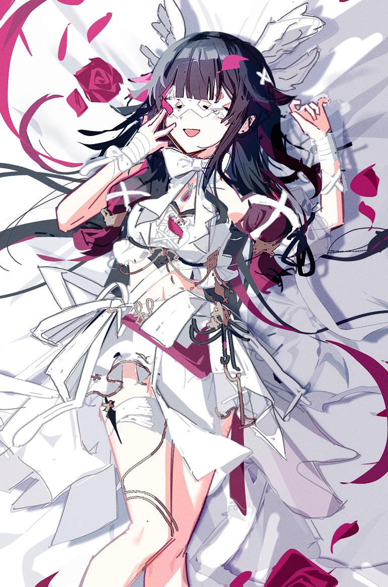 嫉妒少女（服装想象）插画图片壁纸