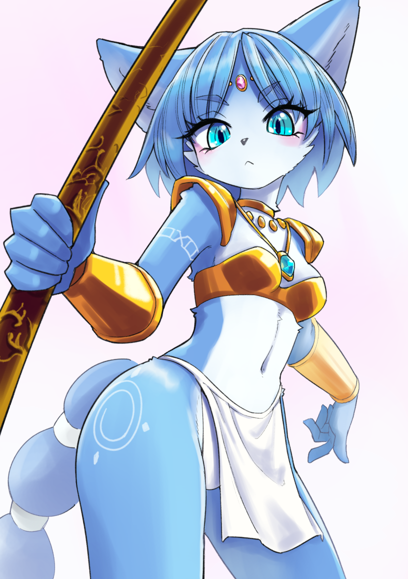 Krystal - Star Fox插画图片壁纸