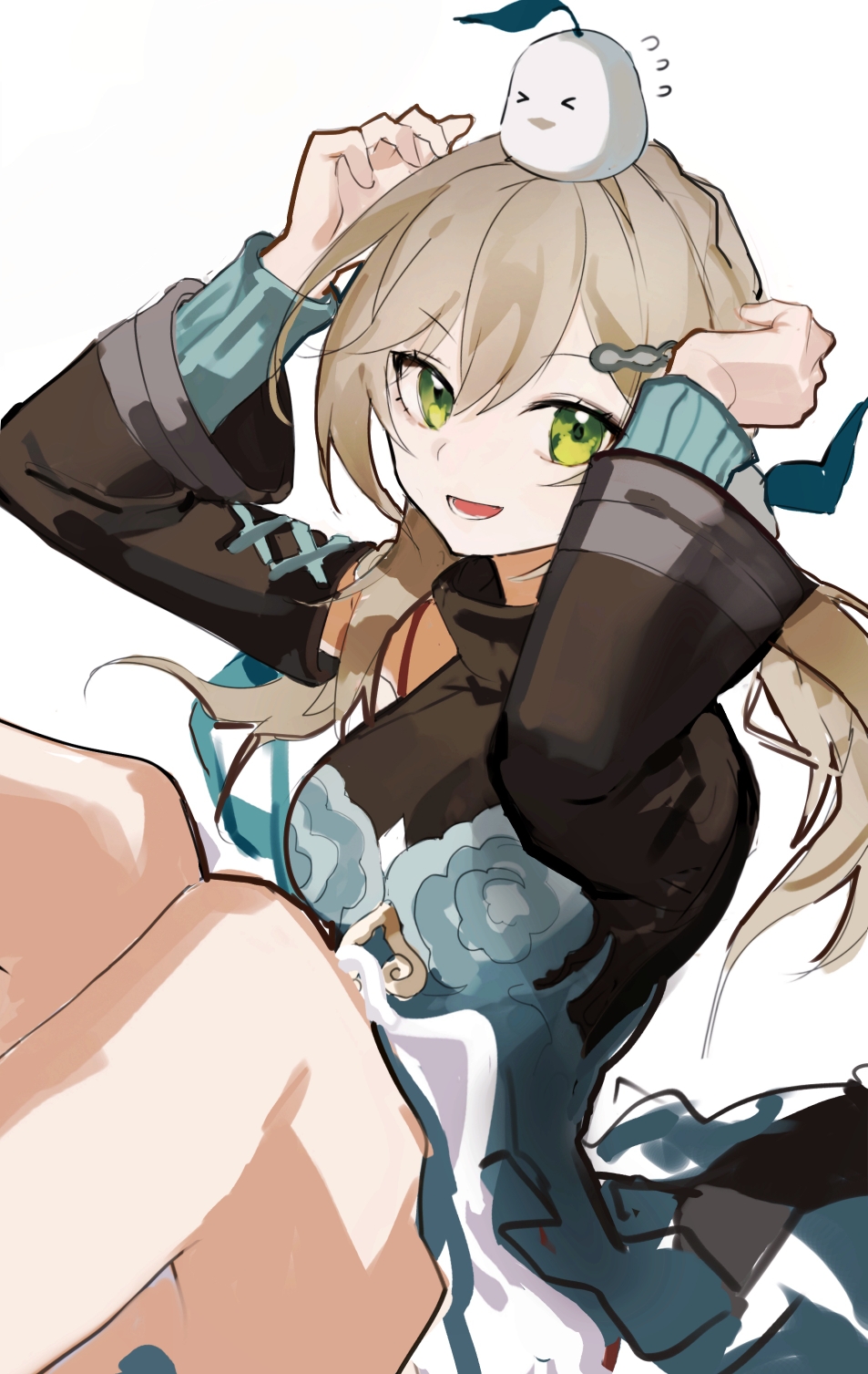 青雀插画图片壁纸