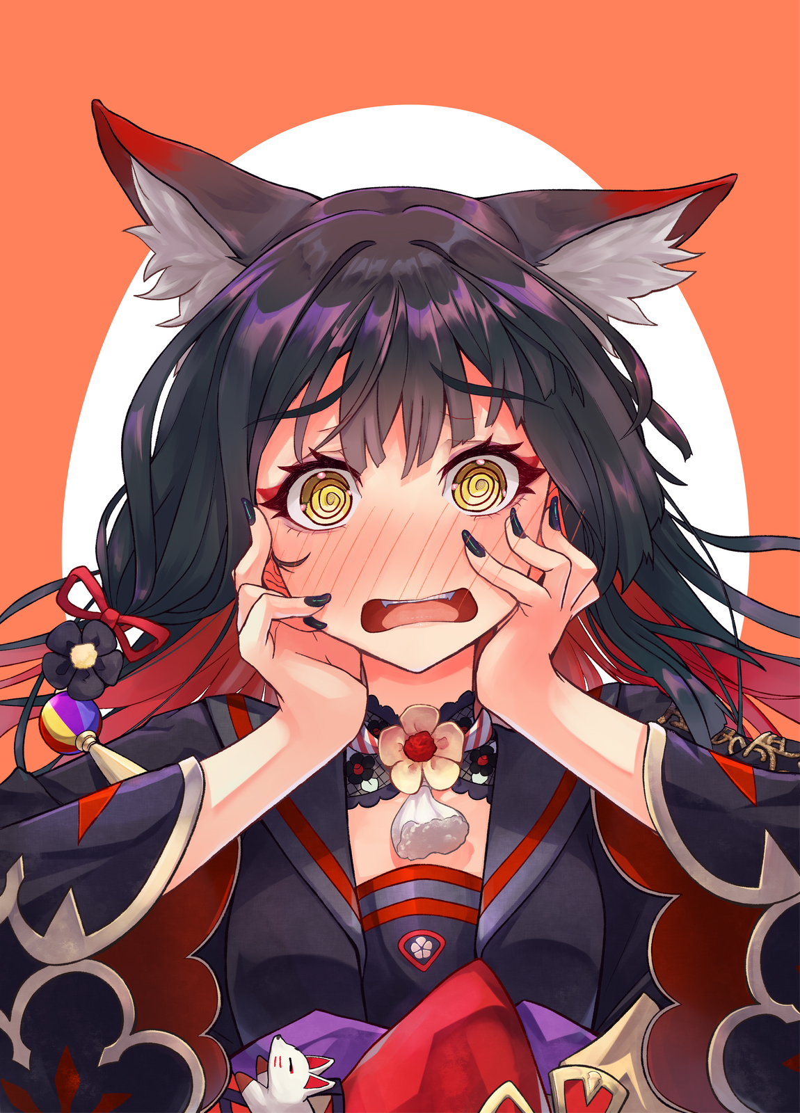 可爱的小鸭子插画图片壁纸