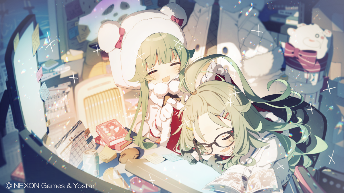 梅莉老师和枫树！插画图片壁纸