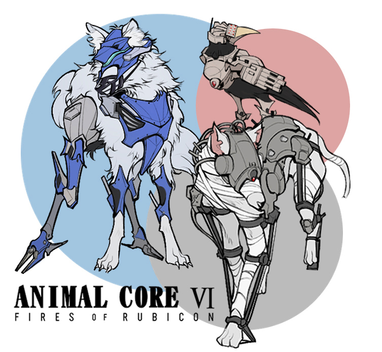 animal core 6插画图片壁纸