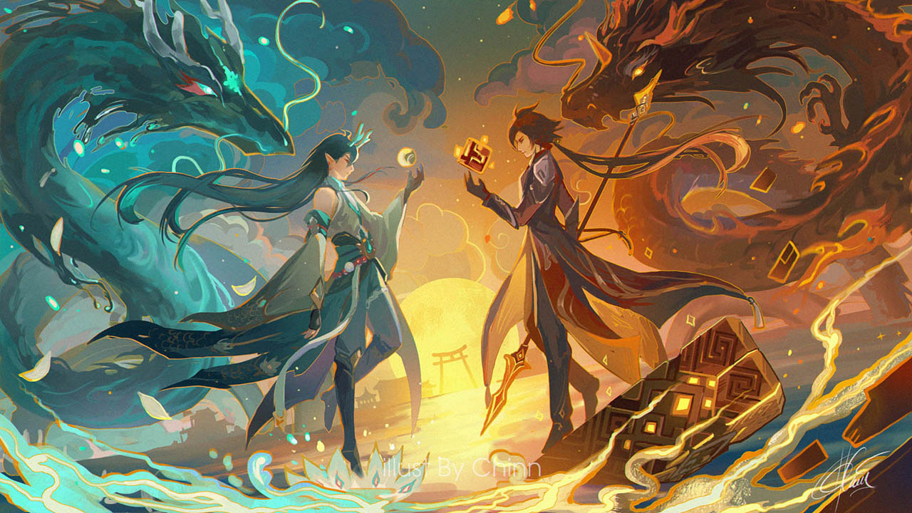 DanhengIL X Zhongli
