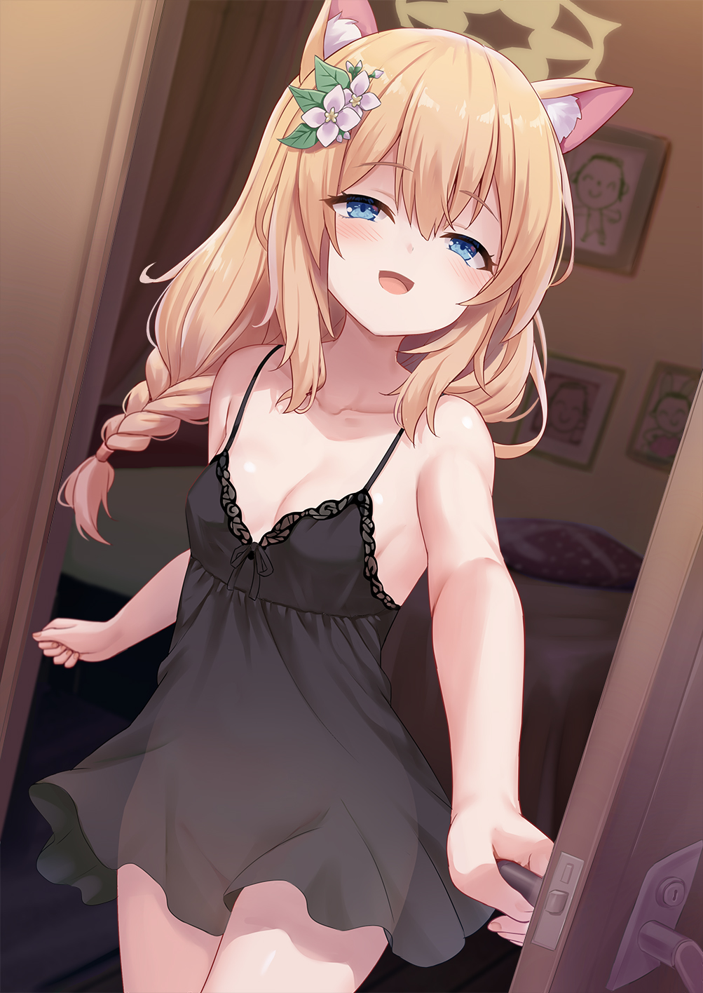 修女的忏悔室插画图片壁纸