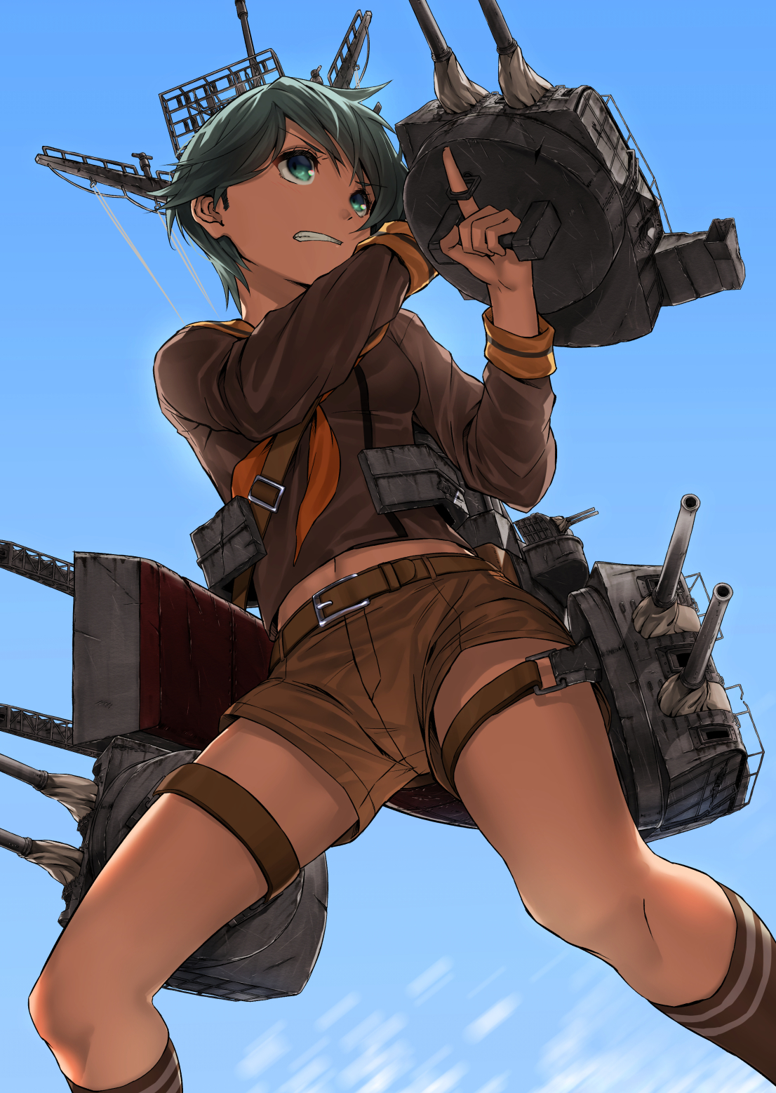 最上改二插画图片壁纸