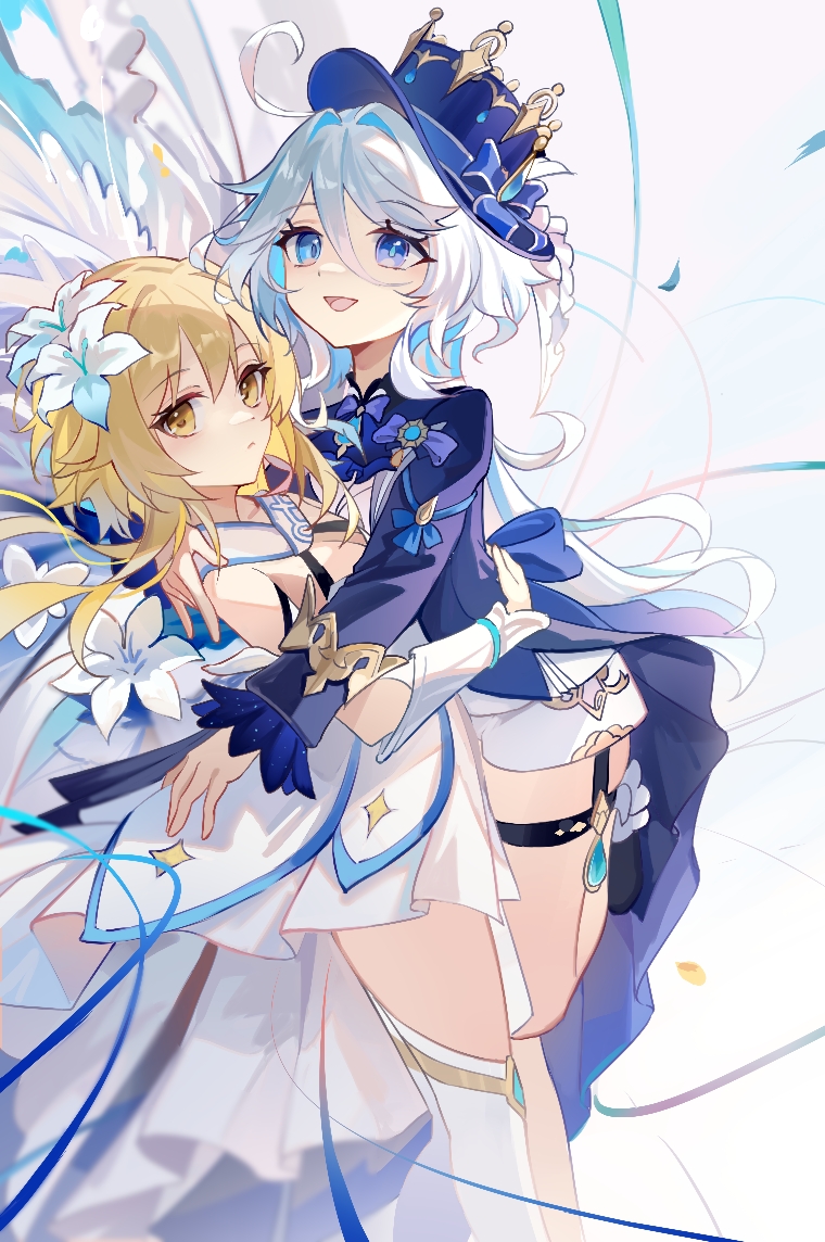 抱芙芙-百合原神