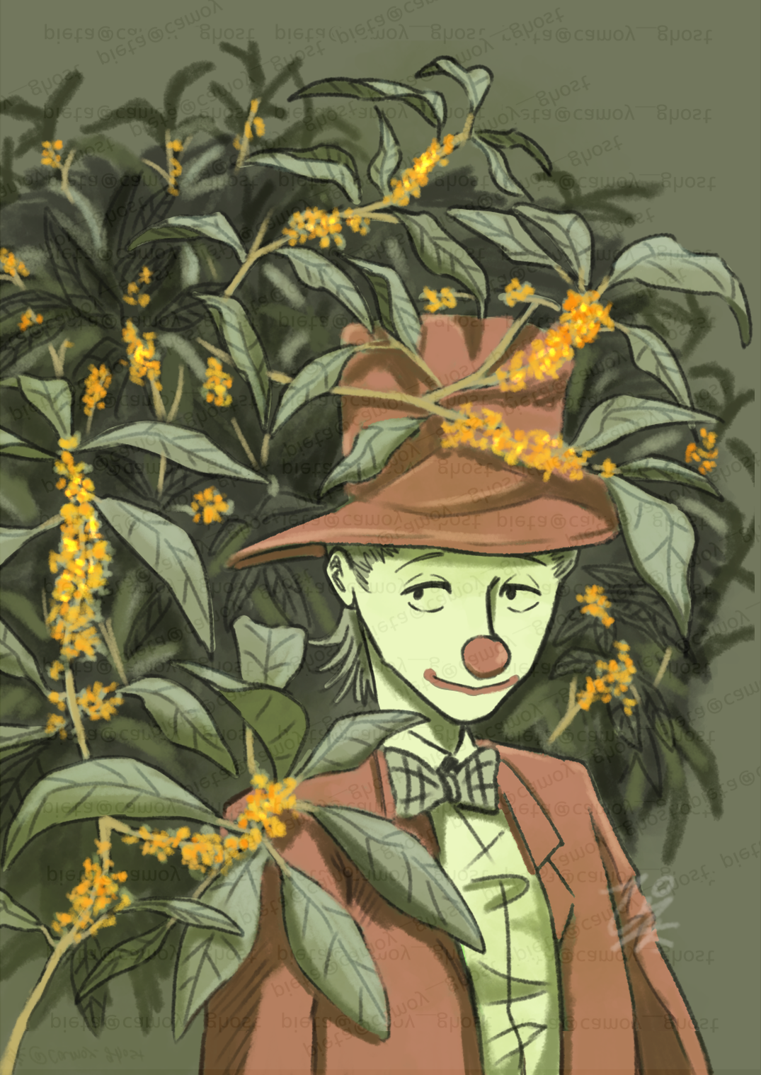 金木犀头像同人高清图