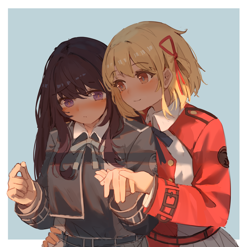碎纸涂鸦-百合莉可丽丝