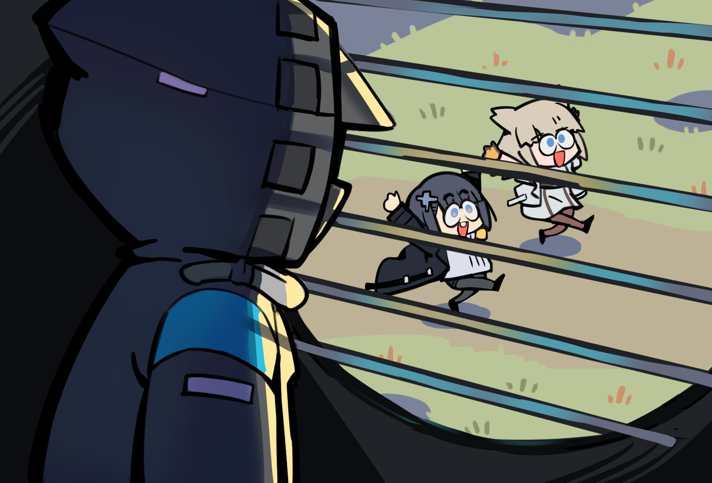 终末地通勤插画图片壁纸