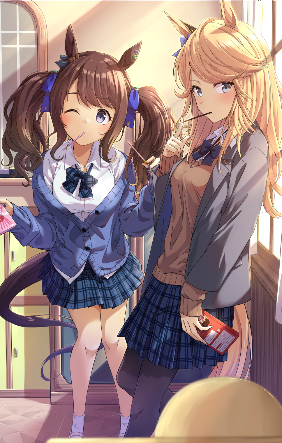 乔丹&西奇插画图片壁纸