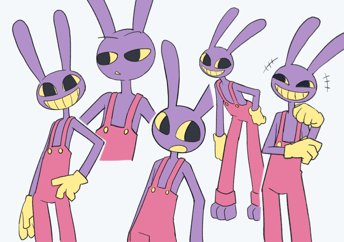 Jax - The Amazing Digital Circus插画图片壁纸