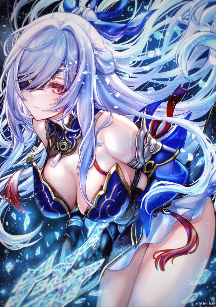 鏡流插画图片壁纸