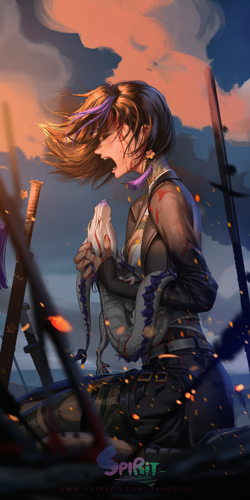 Fall of the Dragon插画图片壁纸