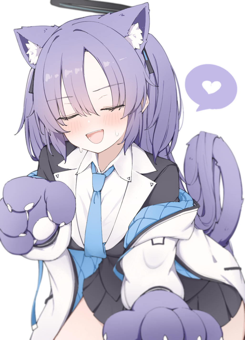 猫尤卡插画图片壁纸