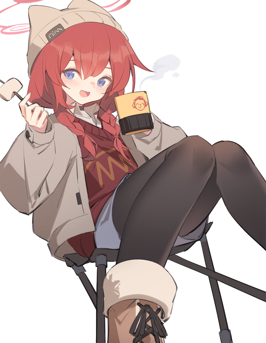 露营者插画图片壁纸