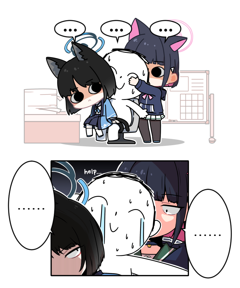 cats插画图片壁纸