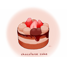 草莓巧克力蛋糕-原创猫は液体