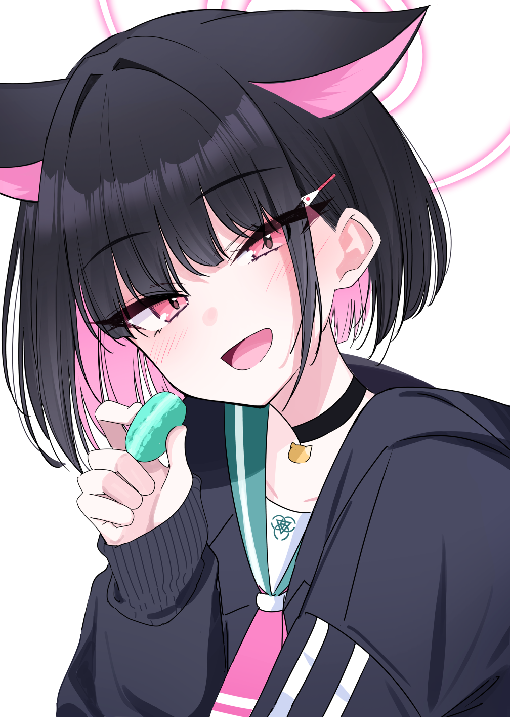 「せーんせっ、はい。あーん♡」插画图片壁纸