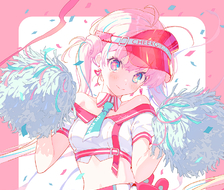 CRY PINK CHEERGIRL