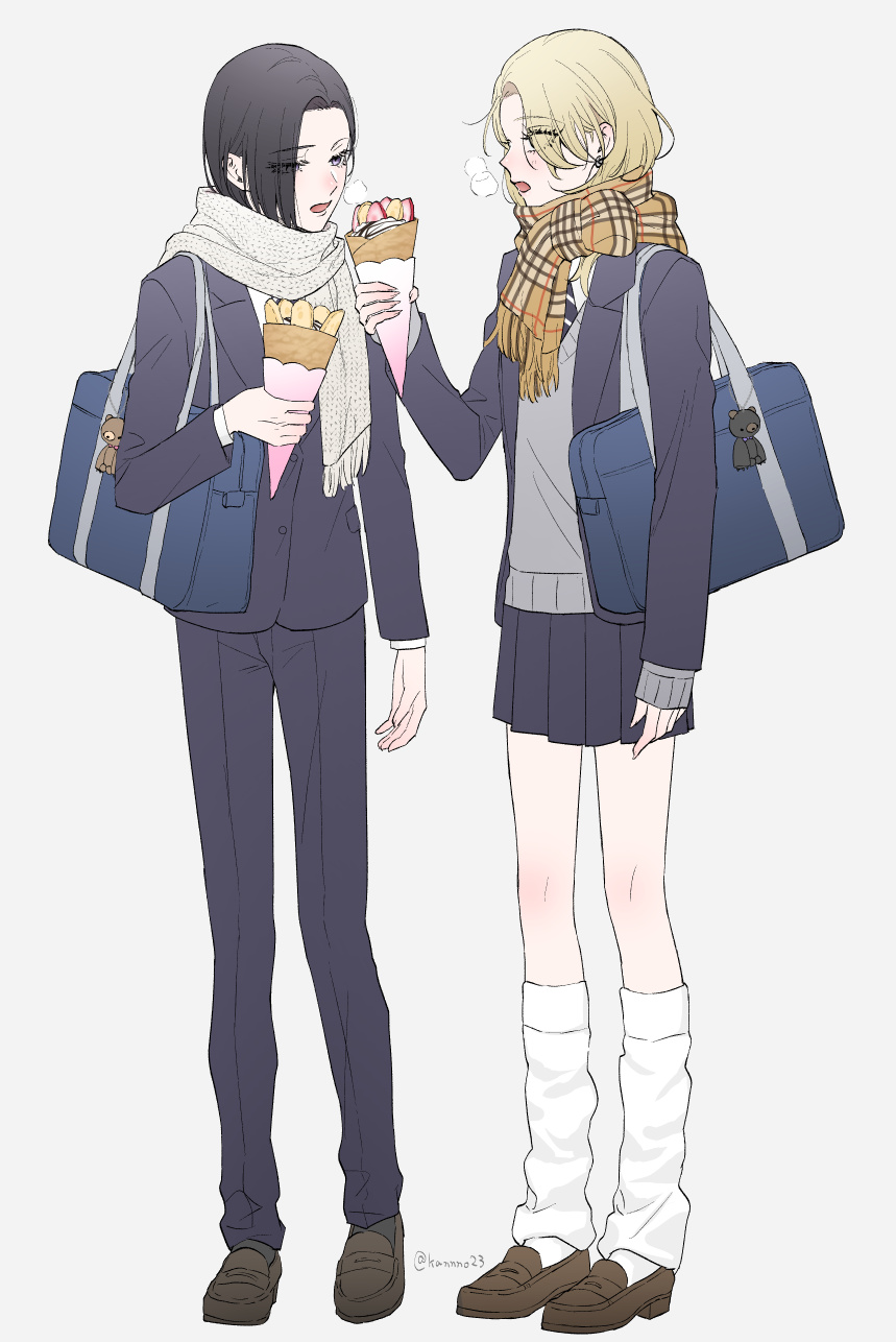 放学后约会插画图片壁纸