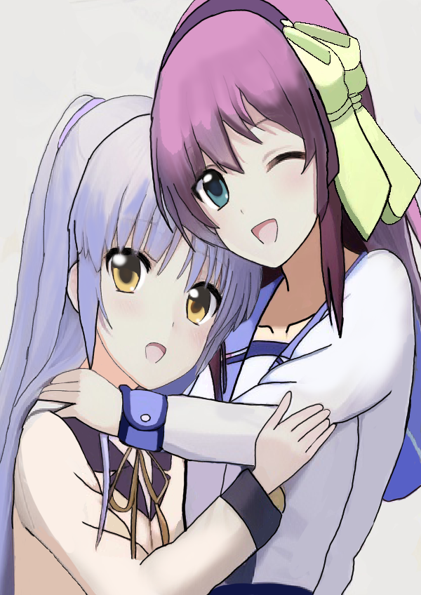 《海布斯》×《Angel Beats！》海布斯班伊拉康头像同人高清图