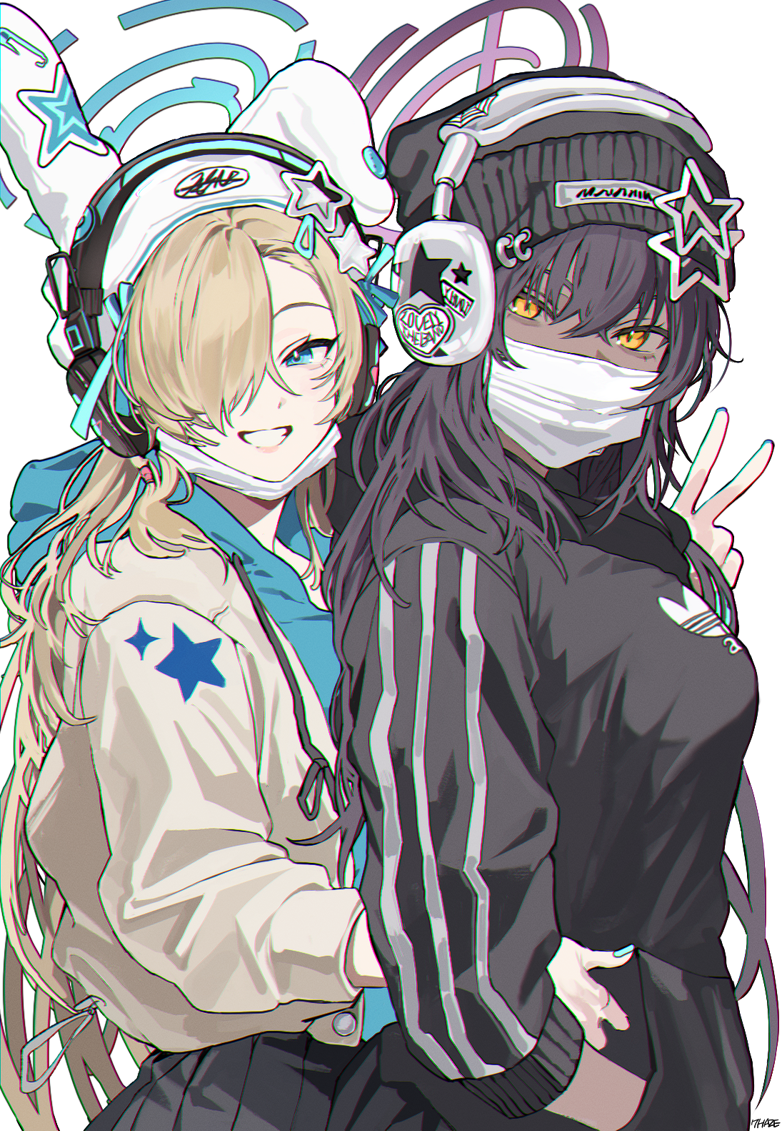 卡林和阿斯纳（Y2K）插画图片壁纸