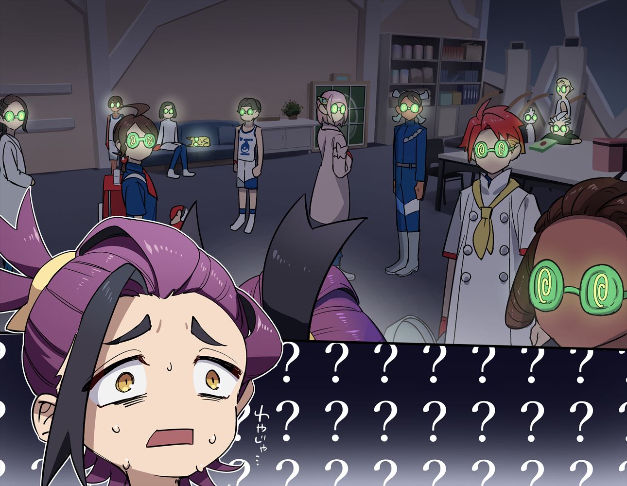 恐怖的笑话玻璃杯插画图片壁纸