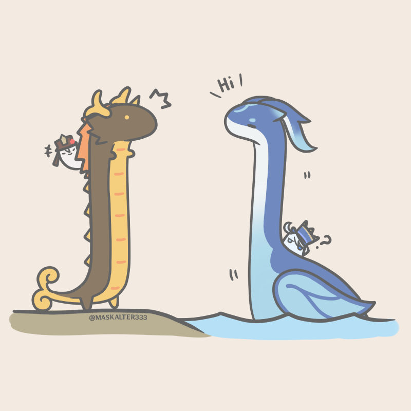 龍插画图片壁纸