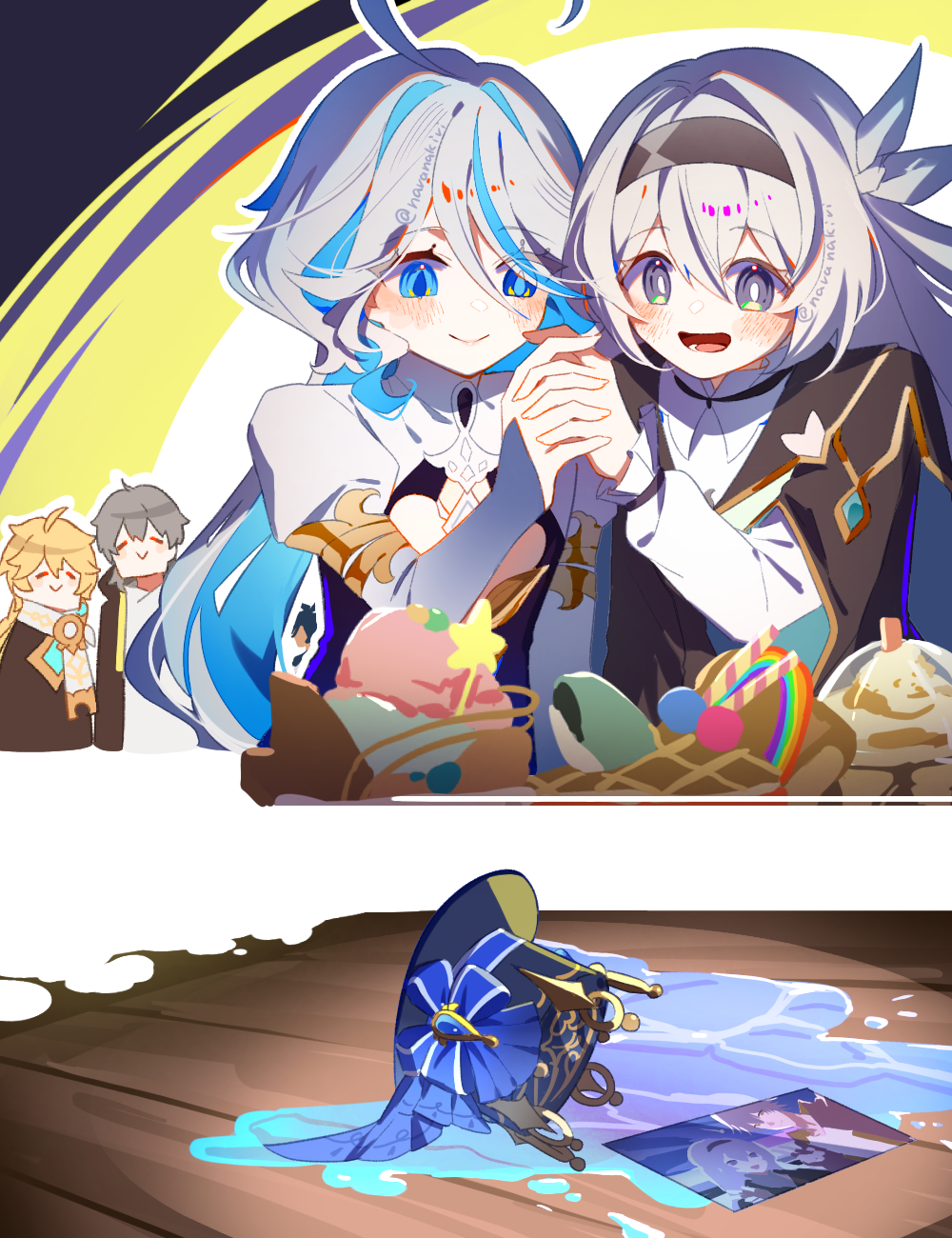 大家的创伤组合插画图片壁纸