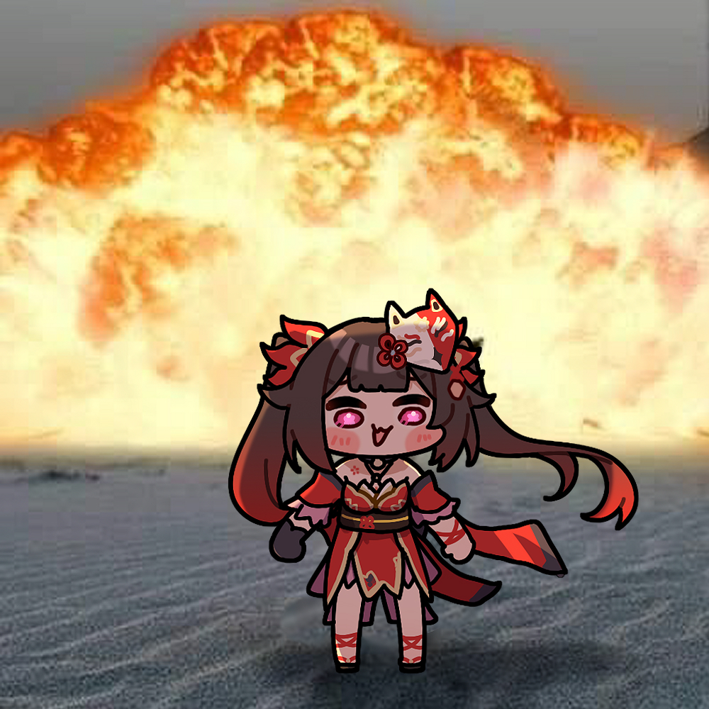 星铁表情包：真欢愉从不回头看爆炸插画图片壁纸