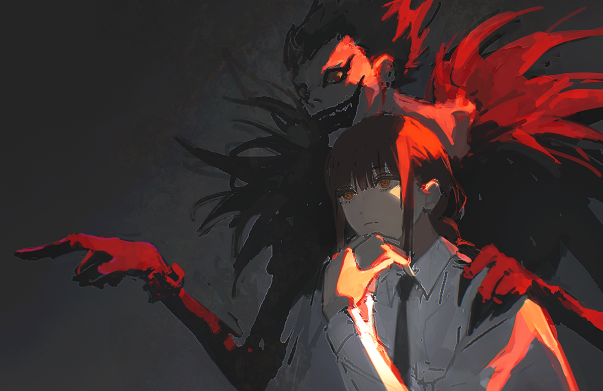 Ryuk x Makima-电锯人chainsawman