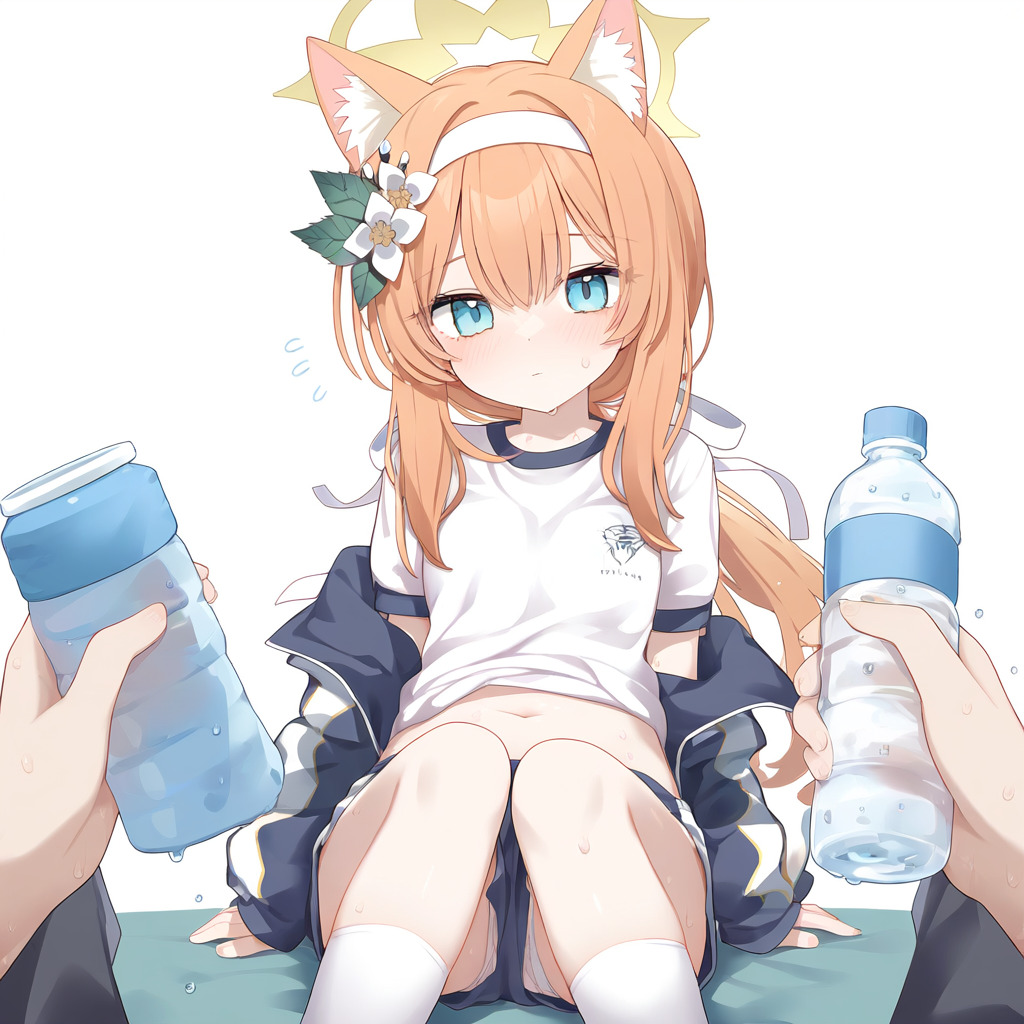 运动后的玛丽插画图片壁纸