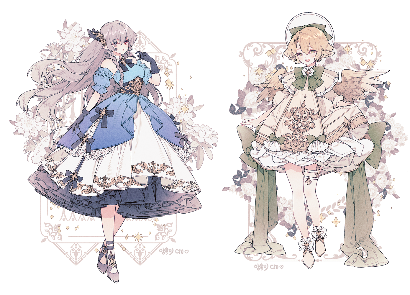 cm-drawing少女