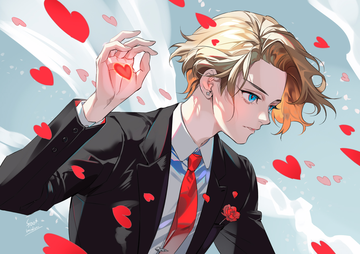 想要的只有一个插画图片壁纸